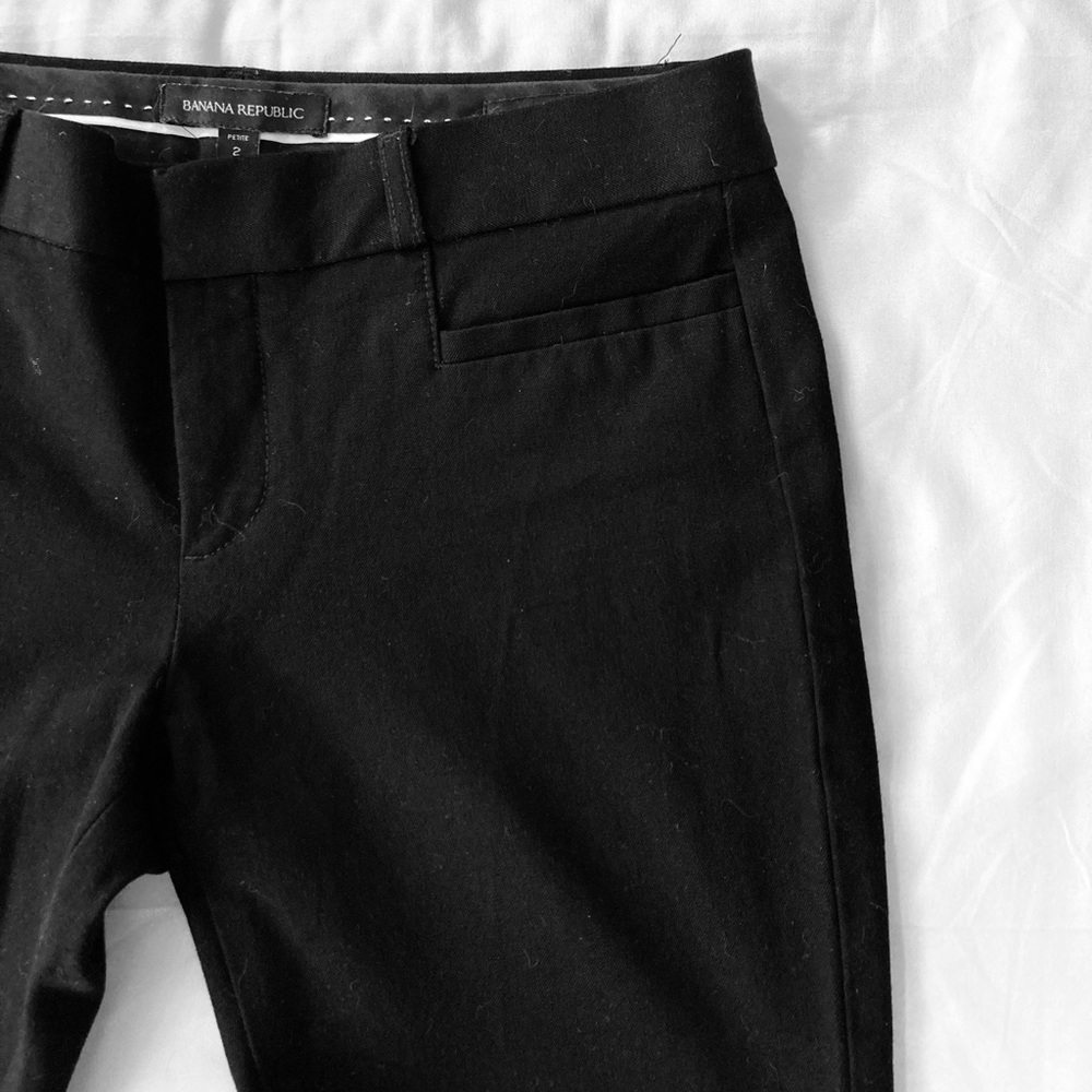 Banana Republic Sloan Black Slim Pant - Picture 5 of 11